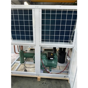 Bizer 20HP/25HP/30HP Semi Enclosed Piston <strong>Compressor</strong> R404a Refrigeration <strong>Condensing</strong> <strong>Unit</strong> R290/380V Engine/Motor/Pump Core - Product Image 1