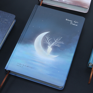 Cuaderno <span class=keywords><strong>de</strong></span> notas luminoso para estudiantes, cuaderno <span class=keywords><strong>de</strong></span> tapa dura kawaii, imagen interior, papelería, ciervo, creativo, regalos para <span class=keywords><strong>mujeres</strong></span> - Product Image 5