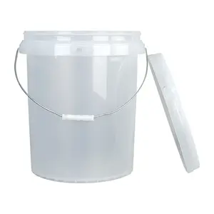 促销新品便携式塑料野营桶，用于户外饲料和取水