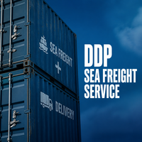 Transitaire maritime chinois abordable vers les États-Unis, le Canada, l'Allemagne, le Royaume-Uni, service de livraison DDP par voie maritime et aérienne porte-à-porte pour Amazon FBA
