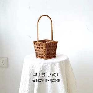 Giỏ Đựng Trái Cây Trứng Phục Sinh Hoa Bán Chạy Quà Tặng Đan Lát Dệt Trang Trí Đám Cưới Giỏ Hoa Cho Bé Gái - Product Image 6