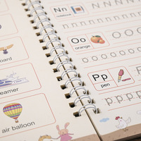 Coffrets cadeaux personnalisés en papier spirale réutilisables pour enfants, activités d'apprentissage, de coloriage, de dessin et d'écriture imprimée en papier recyclé