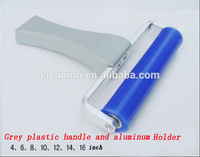 Industrielle Reinraum blaue Staubent ferner klebrige wasch bare Flusen Silikon Reinigungs walze, Sieb Gummi klebrige Walze Reinraum