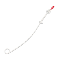 Cathéter de drainage vétérinaire en silicone souple avec connecteur Luer Lock pour la collecte de liquides abdominaux et de plaies chez les animaux