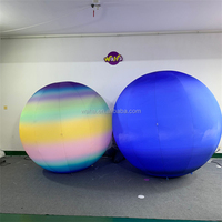 Boules de planète LED / Planètes gonflables avec lumière LED pour la promotion ou la décoration de fête