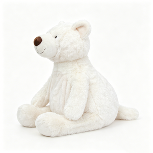 Oso polar de peluche personalizado, oso polar de peluche, oso de peluche blanco, juguete de oso polar suave, lindo oso de peluche - Product Image 1