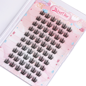 Pestañas Postizas Segmentadas Estilo Manga WingStar, Extensiones <span class=keywords><strong>de</strong></span> Pestañas DIY para un Look <span class=keywords><strong>de</strong></span> Ojos Bonitos, Pestañas Individuales Fáciles <span class=keywords><strong>de</strong></span> Aplicar - Product Image 3