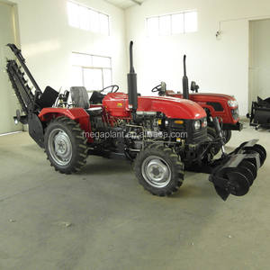 เครื่องทิ้งโซ่แบบขับเคลื่อนเครื่องทิ้งท่อน้ำแบบเดินตามหลังเทรนเชอร์ - Product Image 4