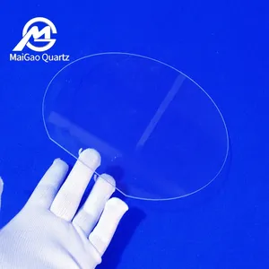 高纯度熔融石英玻璃具有优异的光学性能圆形石英片