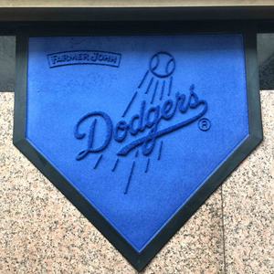 Custom Sports Team Baseball Home Plate <b>Doormats</b> - Product Image 1