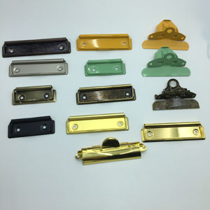 Розовое золото пружинный зажим 78 85 100 мм офисный школьный переплет металлические зажимы для ПВХ папки для файлов крепеж для файлов - Product Image 1