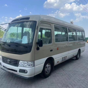 2023 gasolina Toyo ta Coaster bus <span class=keywords><strong>ocasión</strong></span> 30 asientos autobuses Coaster usados para la venta - Product Image 1