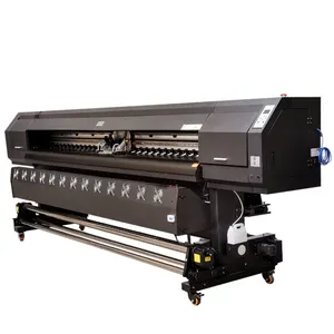 Máquina de impresión de banner flexible de vinilo autoadhesivo galaxy, 3,2 M, 10 pies, impresora solvente ecológica, plóter