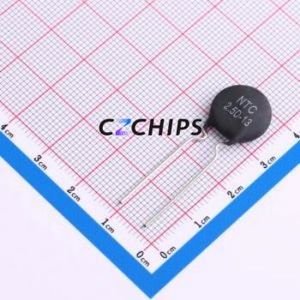 Termistor NTC2.5D-13 NTC, Componente de Montaje Pasante (THT), P=7.5mm, Resistencia 2.5Ohm 2600K 6A 15mW/ ℃ - Product Image 1