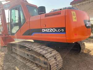 Miniexcavadora Doosan de alta calidad usada, 20 toneladas, peso operativo, motor Mitsubishi y componentes de caja de cambios en stock - Product Image 3