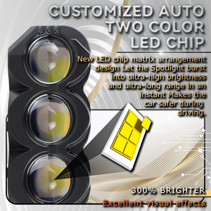 Phare LED LELANPU pour VTT, <span class=keywords><strong>moto</strong></span>, accessoires <span class=keywords><strong>moto</strong></span>, phare de voiture, antibrouillard, projecteur LED pour <span class=keywords><strong>moto</strong></span> - Product Image 6