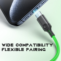Casque de jeu filaire Type-C avec microphone, écouteurs intra-auriculaires à réduction de bruit, son stéréo avec basses profondes pour jeux mobiles et PC