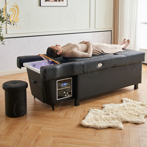 Cadeira de Massagem Tailandesa para Lavagem de Cabelo Chuque Beauty <span class=keywords><strong>Salon</strong></span>, Cadeira de Pedicure com Cuba para Shampoo e Cama Japonesa para Spa Capilar - Product Image 3