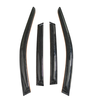 Deflectores de coche Sun Rain Guard Window Visor Vents Visor para Chevrolet groove
