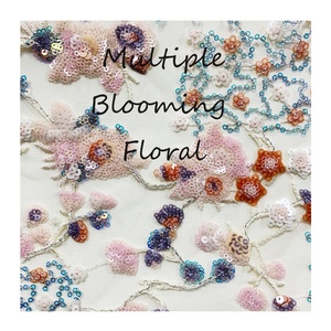 Mới Đầy Màu <span class=keywords><strong>S</strong></span>ắc Nhân Hoa <span class=keywords><strong>Sequin</strong></span> Vải Ren Cho Buổi Tối Cô Dâu Ăn Mặc Cho Phụ Nữ Và Cô Gái - Product Image 1