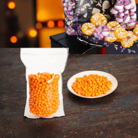 Bonbons mous certifiés halal super aigres, fraises à gelée à l'orange aigre, produit halal de qualité supérieure