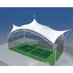 Couverture de terrain de basketball multi-sports avec structure en acier pour terrains de tennis - Product Image 1