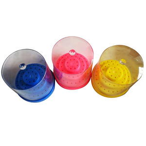 Dental Bur Box 48-Hole Round Transparent Storage <b>Case</b> For Dental Tools Hebei Manufacturer - Product Image 4