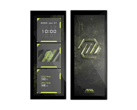 Écran LCD IPS MAG VIEW XPANDER 12 de 12,3 pouces en promotion avec support en L – Trois méthodes d'installation pour le boîtier