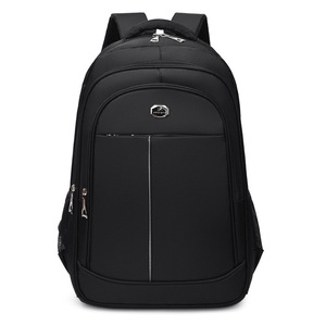 Men's <b>Backpack</b> <b>Large</b> Capacity Lightweight Business Travel Laptop Bag Solid Color Detachable Straps - Product Image 4