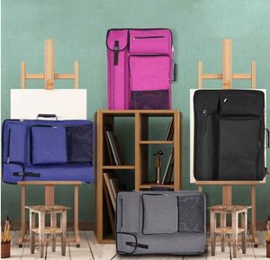 Portafolio de arte con mochila y bolsa de transporte para obras de arte, tamaño mediano, 18 x 24, muestra gratuita. - Product Image 5