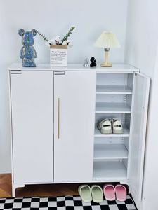 Meuble d'entrée en promotion : Meuble à chaussures moderne anti-poussière avec <span class=keywords><strong>3</strong></span> <span class=keywords><strong>portes</strong></span> en métal pour rangement optimisé - Product Image 6