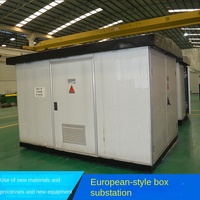 Transformador toroidal de bobina de 10KV trifásico 50/60Hz preinstalado en subestación tipo caja Zhaoyang ZGS11 para interiores, de estilo europeo-americano.