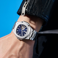 LAJEX DESIGN Montres Mécaniques Tourbillon de Luxe pour Hommes d'Affaires Articles avec Livraison Gratuite Montre Mécanique Homme Reloj Hombre