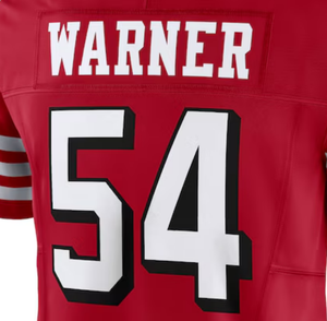 Camisas de Futebol Americano Costuradas 2025 Tamanho Grande Respirável San Francisco 85 Kittle 54 Warner 13 Purdy - Product Image 3