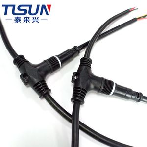 Cáp Đèn Led 4 Đầu Nối Chống Nước Loại <span class=keywords><strong>T</strong></span> - Product Image 5