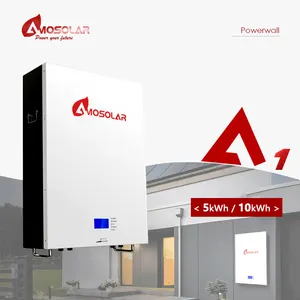 Amosolar Excelente Fornecedor Powerwall 48V 100AH 200AH Lithium Ion Baterias Home Storage