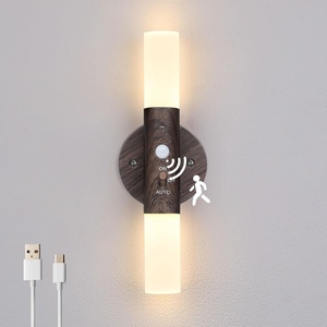 <b>Wall</b> Lamp Intelligent Light Rechargeable Stairway <b>Wall</b> <b>Sconce</b> Cabine Smart Portable <b>Sconce</b> Light for Stairway Indoor Lighting - Product Image 3