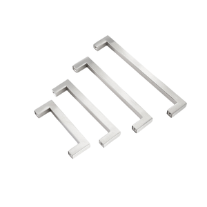 Moderne meubellades, kastdeurgrepen, slaapkamer, roestvrij staal, vierkante holle stanggreep - Product Image 4
