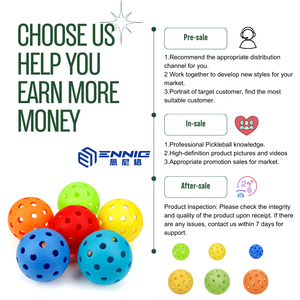 La Primera Pelota de Pickleball del Mundo con Orificios Grandes y Pequeños Innovadores, para Niños, con Vuelo Duradero y Estable para Entrenamiento - Product Image 6