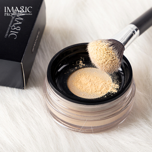 IMAGIC 4-Color Face Powders Waterproof and Moisturizing Mineral <strong>Makeup</strong> <strong>Compact</strong> with Whitening &amp; Light Setting Powder - Product Image 1