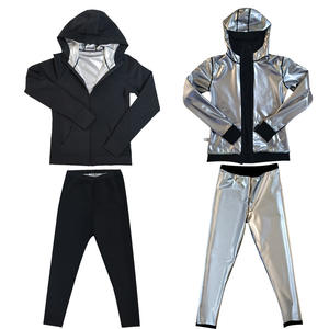 Femmes Polyester Sauna <span class=keywords><strong>Sweat</strong></span> Taille Formateur Corset Débardeur <span class=keywords><strong>Gilet</strong></span> avec Fermeture Éclair Forme Porter pour L'entraînement et L'usage À La Maison Perte De Poids - Product Image 5