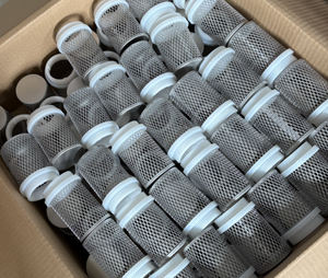 ใช้สำหรับกรองของเหลวอาหารทำจากวัสดุเกรดอาหาร ABS + 304สเตนเลสขนาด1/2นิ้วหัวตาข่ายกรอง - Product Image 6