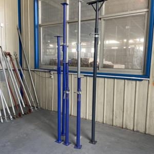 חובה כבדה 60/48 מ "מ צבוע מוט פלדה תמיכה shoring prop פלדה לבניית ג 'ק פיגום - Product Image 3