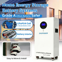 Batterie LiFePO4 16 kWh 51,2 V 48 V 314 Ah, 6000 cycles, BMS intelligent, RS485 CAN, ESS solaire hors réseau pour installateurs solaires EPC