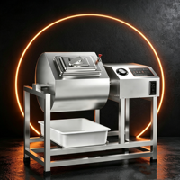 Mélangeur de marinade salée en acier inoxydable 80L 150L, machine à mariner la viande, marinadeur sous vide, tambour de marinade pour viande à vendre