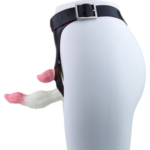 CITYFUN Juguetes Sexuales para Lesbianas, Vibrador con Estimulador de Punto G, Dildo con Correa, Tapón Anal para Masturbación Femenina - Product Image 4