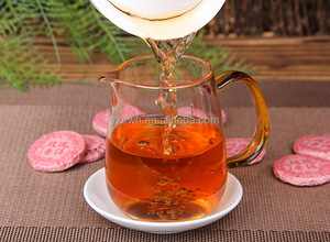 Té Pu'er Orgánico Fermentado de Yunnan, China, al por Mayor, en Pastel, con Doble Aroma a Rosa, Fragante, Suelto, Maduro, Adelgazante, Saludable, de Primera Calidad - Product Image 6