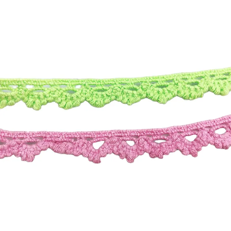 Gordon Fitas Guipure Renda Tecido 100% Algodão Laces Tecido 2023 Crochet Ribbon