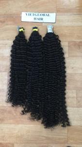 Premium Nouveau Style Cambodgien Remy Cheveux Naturel Printemps Curl Trame Unique Extension de Peau de Cheveux Humains - Product Image 4