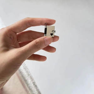 Colgantes y dijes de moda de acero inoxidable 316L chapados en oro PVD de 14K y 18K personalizados DIY, dije de libro para pulsera para la fabricación de joyas - Product Image 6